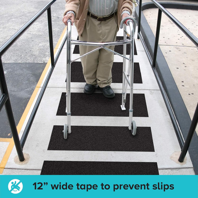 Anti Slip Traction Tape 12in x 38Ft Abrasive Adhesive Stair Step Safety gallery