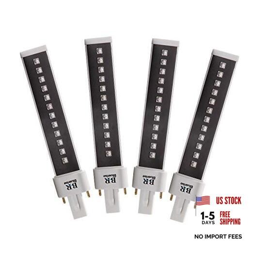 Gel Nail Lamp 9w Uv Led Light 4 Pcs 365 + 405nm Double Light Source Lamp Bulb