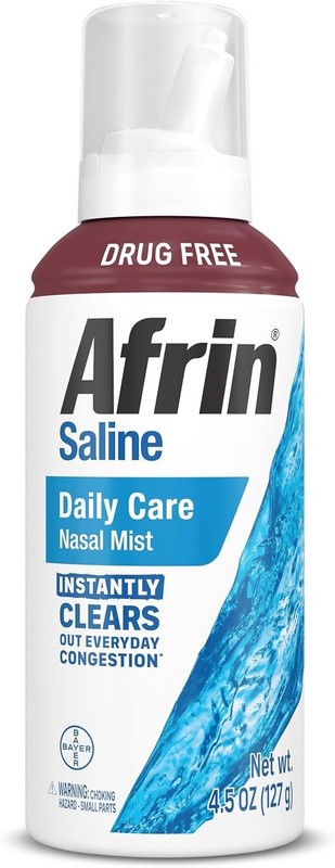 Soothing Saline Nasal Spray - Hydrating, Drug-Free Relief for All Ages, 4.5 OZ gallery