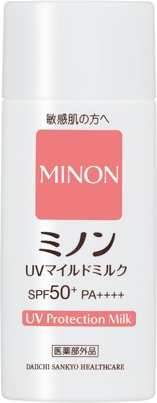 Daiichisankyo Minon UV Mild Milk 80ml SPF50+ PA++++ UV protect milk gallery