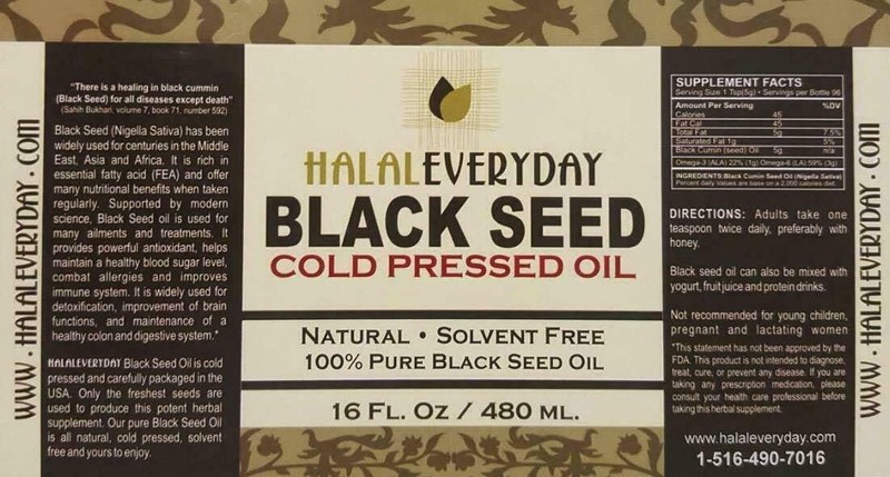 Black Seed Oil 100% Pure Cold Pressed Cumin Nigella Sativa NON GMO PLASTIC gallery