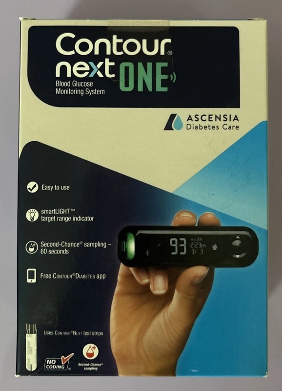 Contour Next One Diabetes Blood Glucose Monitoring System, Exp.09/30/2026+