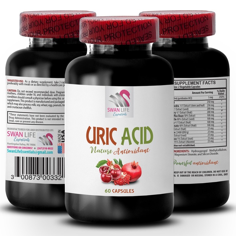 Tasty Nutrition – URIC ACID COMPLEX – Berry Enchantment 1 Bottle 60 Capsules