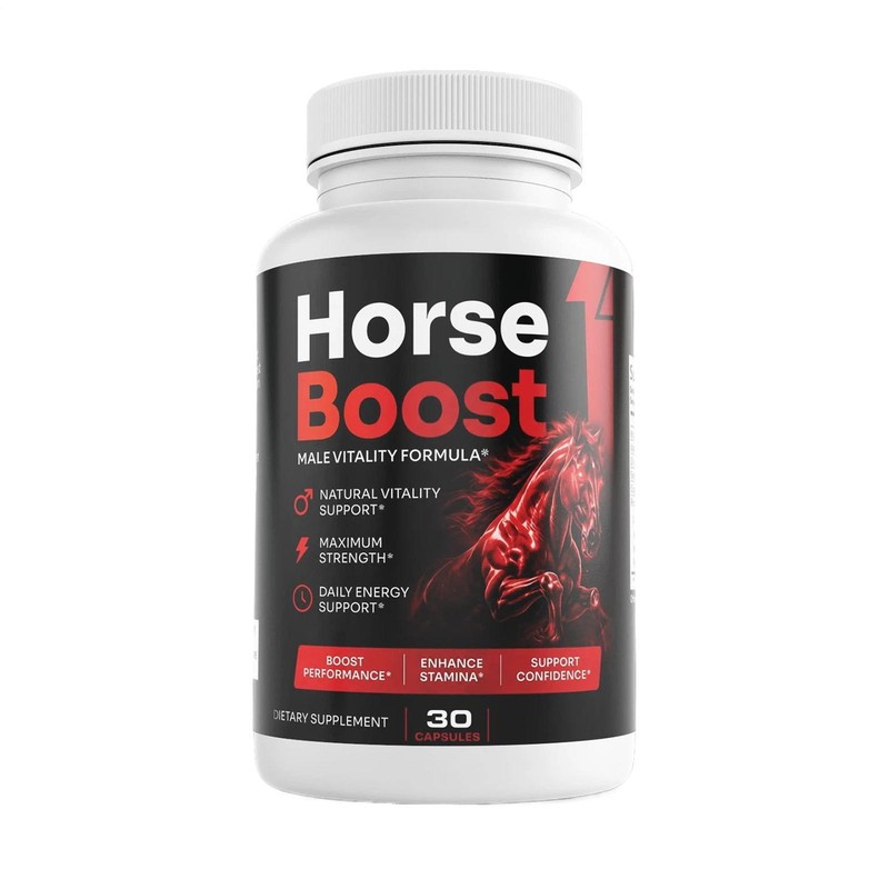 Horse Boost Mens Health Support Dietary Supplement 30 Capsules