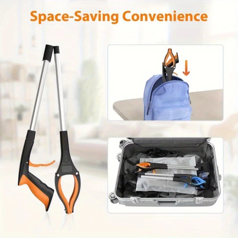 Foldable Grabber Reacher Tool For Elderly Pick Up Stick Garbage Trash Picker gallery