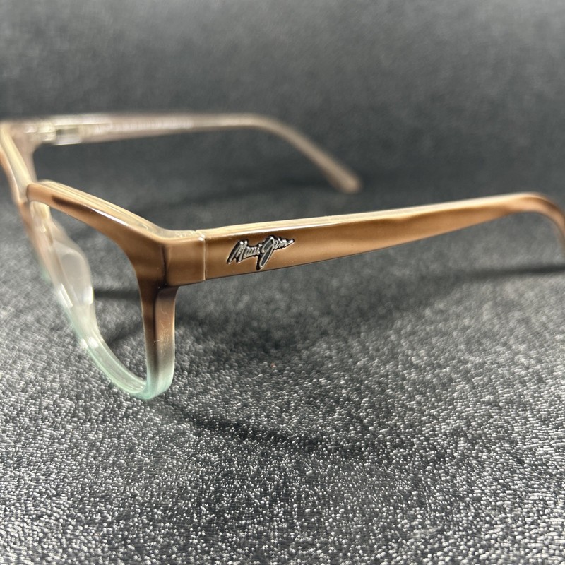 Maui Jim MJ-758-22B Honi Brown Blue Fade Sunglasses 54-18-140 Italy READ gallery
