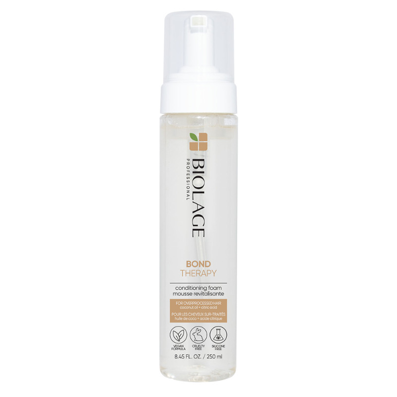 BIOLAGE PROFESSIONAL BOND THERAPY CONDITIONING FOAM 8.45oz OVERPROCESSED HAIR