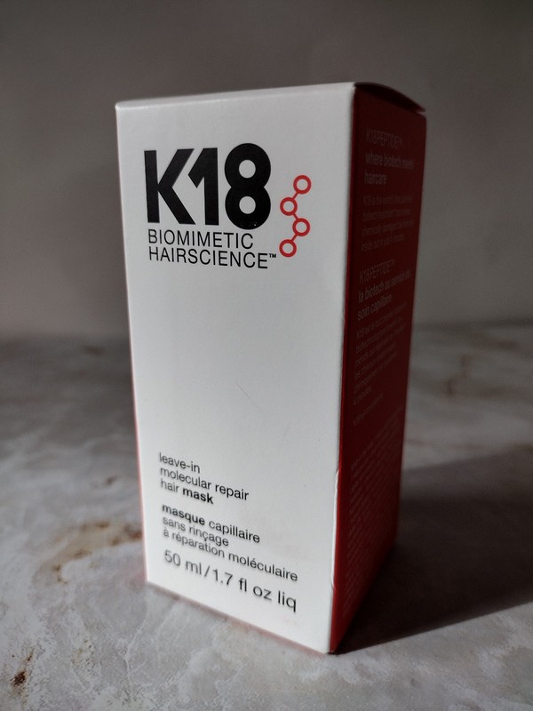 K18 Biomimetic Hairscience Leave-in Molecular Repair Hair Mask 50ml NEW & SEALED