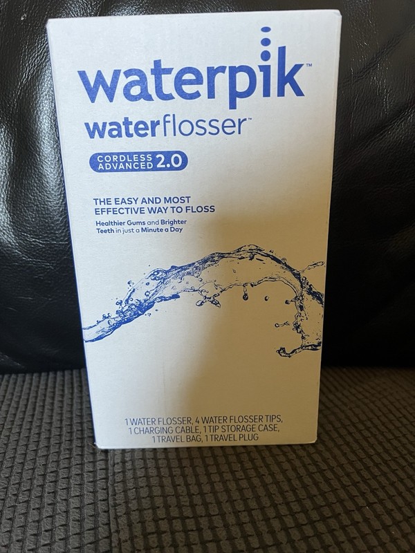 Waterpik Cordless Advanced 2.0 Water Flosser WP-583 Blue Rechargeable