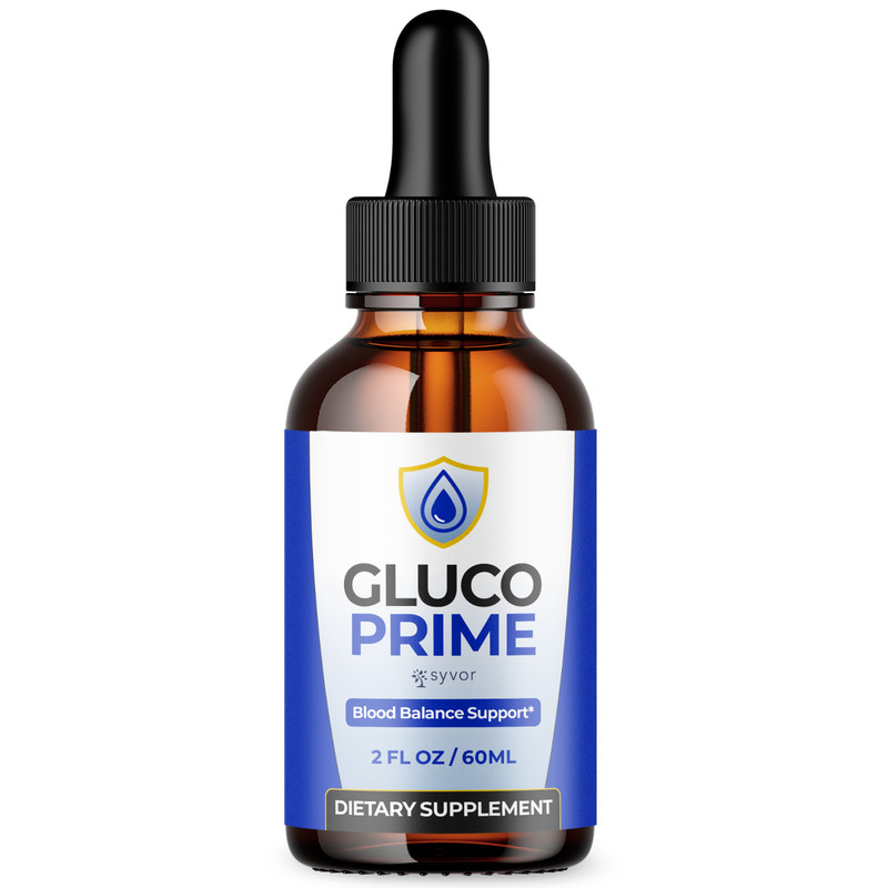 (1 Pack) Gluco Prime Blood Support Drops GlucoPrime Vitamin Supplement 30 Servs