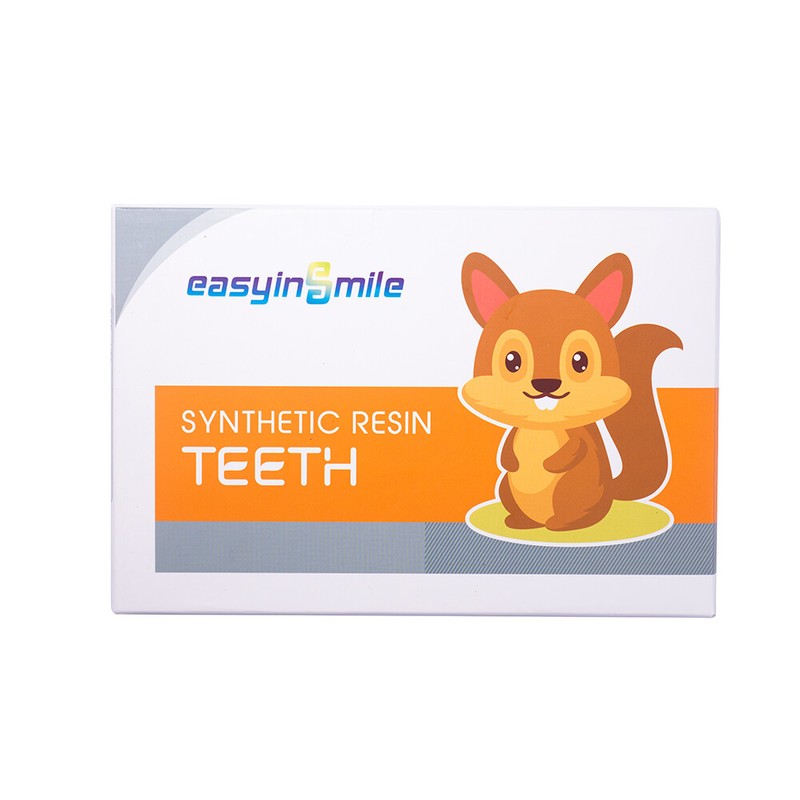 84/96Pc Dental Acrylic Teeth Resin Dentures Upper Lower full set A1/A2/A3 Shade gallery