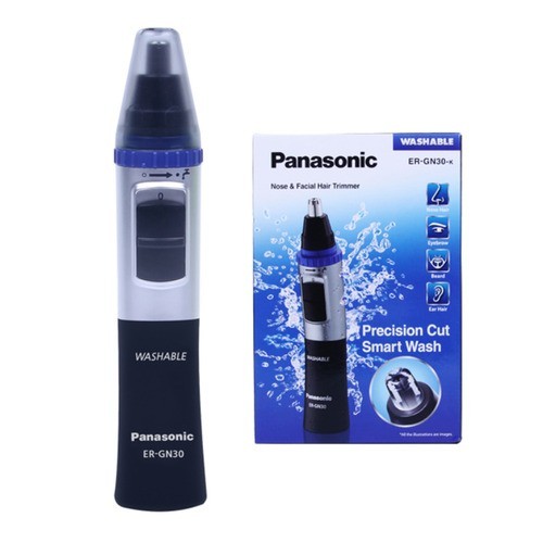 Panasonic ER-GN30-K Nose/Ear Hair Trimmer – Black