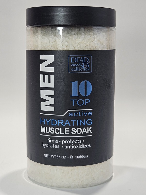 Dead Sea Collection 37 Oz Men Aloe Natural Muscle Soak