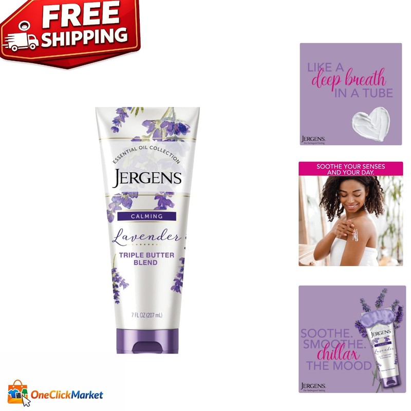 7 Oz Lavender Infused Body Butter – Nourishing Moisturizer with Essential Oils