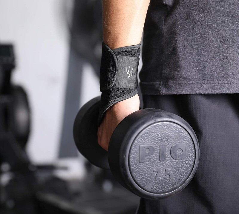 Durable Non-Slip Wrist Support Brace for Weightlifting & Carpal Tunnel Relief gallery