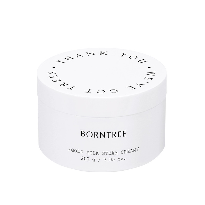 BORNTREE Gold Milk Steam Cream 200g (7.05oz)