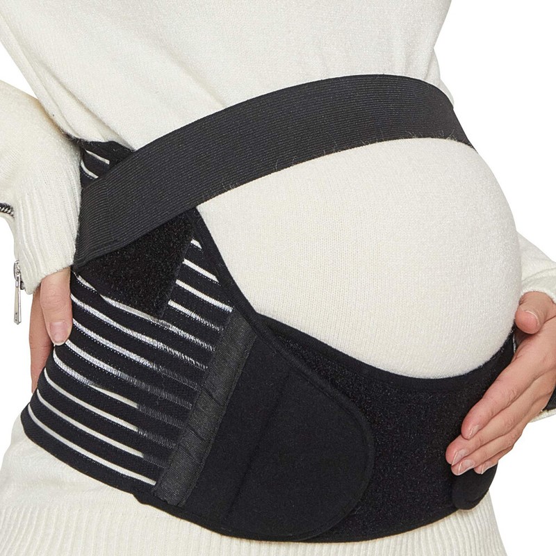 Maternity Belt Pregnancy Belly Band Back Support Abdominal Binder Bump Brace US
