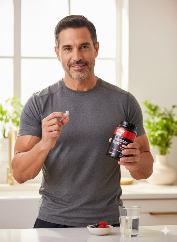 Weider Prime Testosterone Support, for Muscle & Vitality 120 Capsules gallery