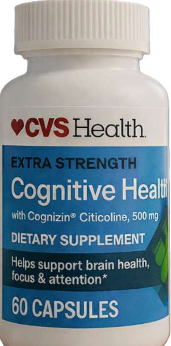 CVS Extra Strength Cognitive Brain Health Memory Focus 60ct 7/26