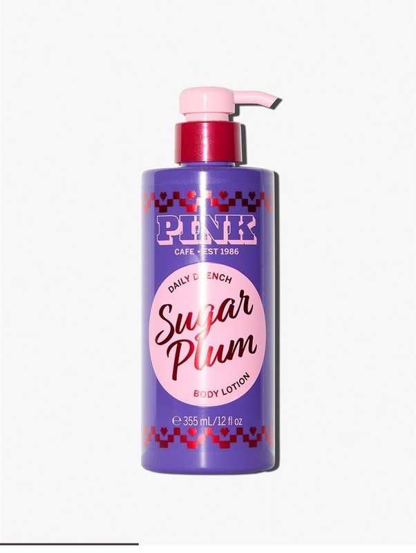 Victoria’s Secret Pink Sugar Plum Daily Drench Body Lotion 12 oz New