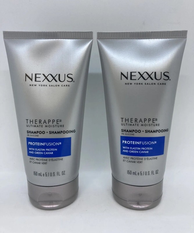2 Nexxus Therappe Ultimate Moisture Shampoos ProteinFusion 5.1 oz Each