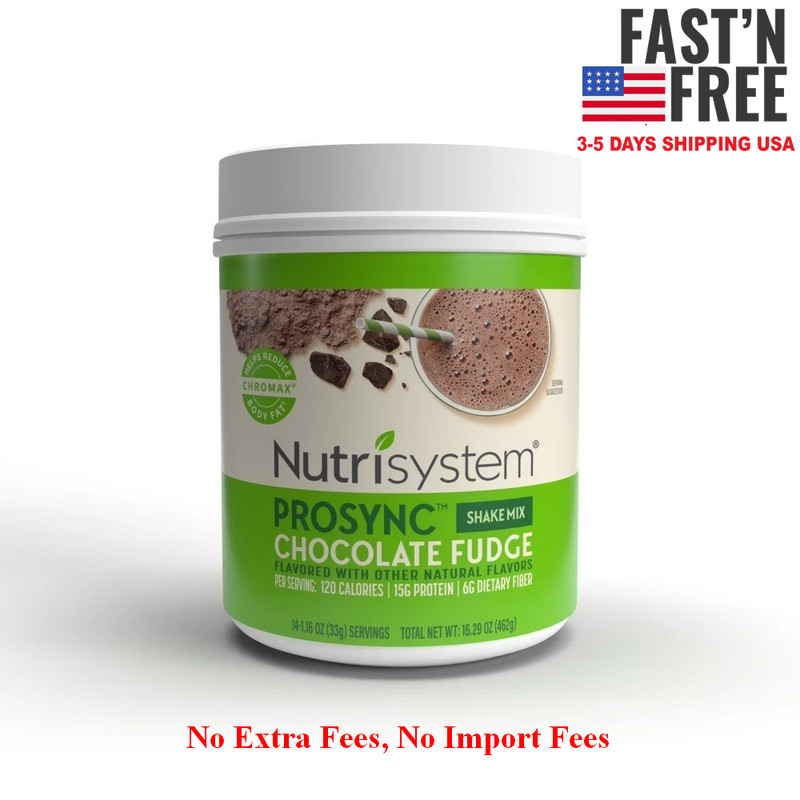 Prosync Meal Replacement Shake, 15g of Protein Nutrition Drink Mix, Chocolate