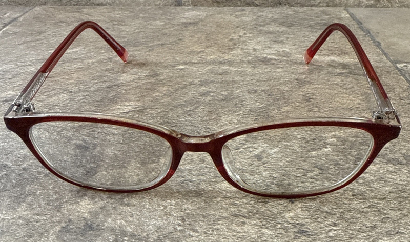 Esprit ET14293 Women’s Eyeglasses Frames Full Rim Burgundy Red 53-16-140-35mm