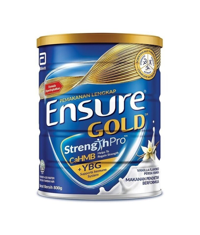 Abbott EnsureGold Vanilla 850g (IMRPOVED) for Middle-Age & Elderly