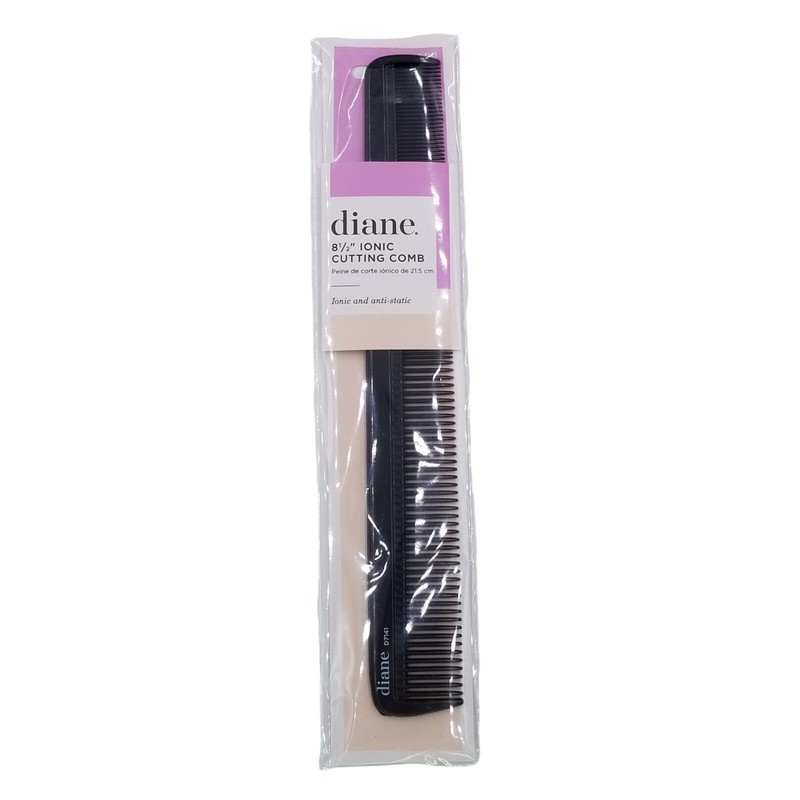Diane 8.5" Ionic Cutting Comb Ionic and Antistatic Fine & Extra Fine Teeth D7141