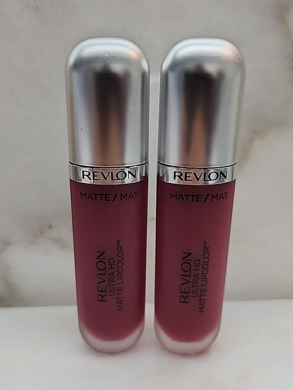 2 Revlon Ultra Hd Lipstick #610 Addiction Dependence Matte