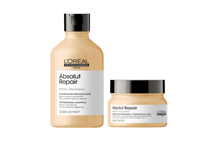L’Oréal Professionnel Absolut Repair Shampoo With Protein And Gold Quinoa
