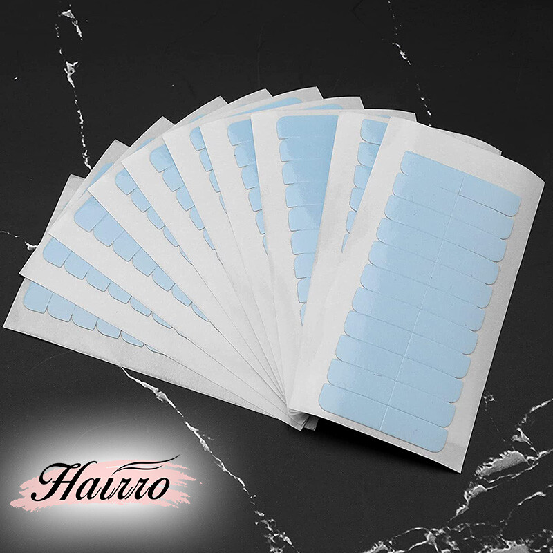 Invisible Tapes for 100% Human Hair Extensions Adhesive Double Sided Glue Tabs