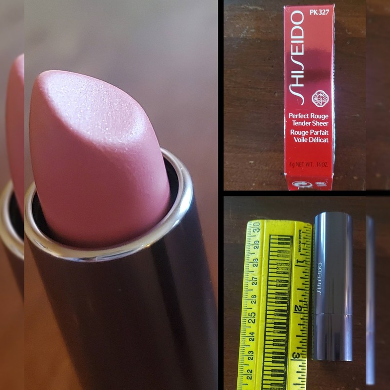 RARE Shiseido PK 327 ‘Petal Pink’ NEW Lip Color/Stick – Tender Sheer