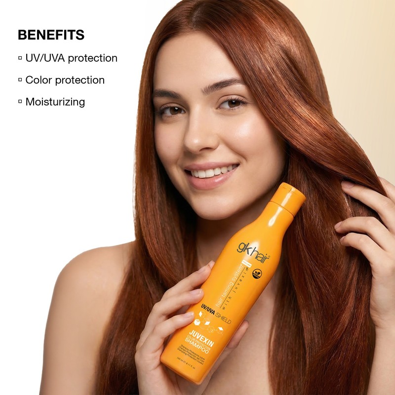 GK Hair Shield Shampoo | Color Protection | No Harsh Chemicals | Sulfate-Free gallery