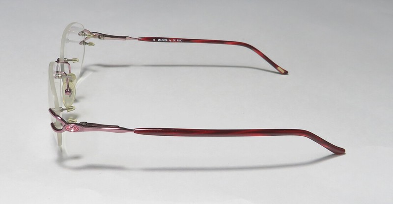 LOZZA VL435 A11 RIMLESS "CAT EYES SCHOOL TEACHER" SHAPE FRAME EYEGLASSES/GLASSES gallery