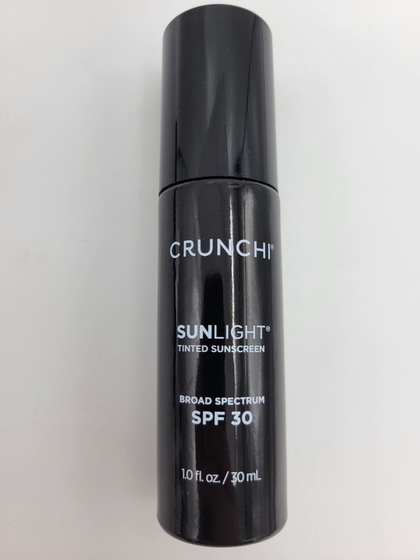 Crunchi Sunlight Tinted Sunscreen Broad Spect SPF 30 MEDIUM 1 fl oz NEW Exp 3/29