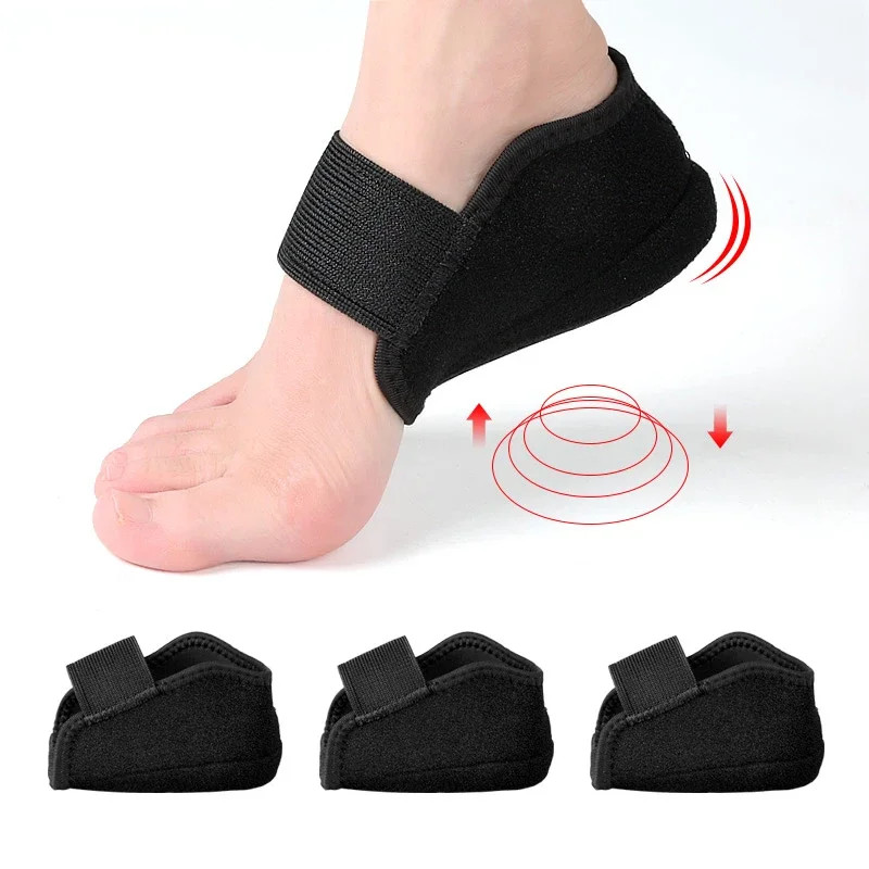 1-3Cm Invisible Height Increase Silicone Socks Gel Heel Pad Orthopedic Arch Supp gallery