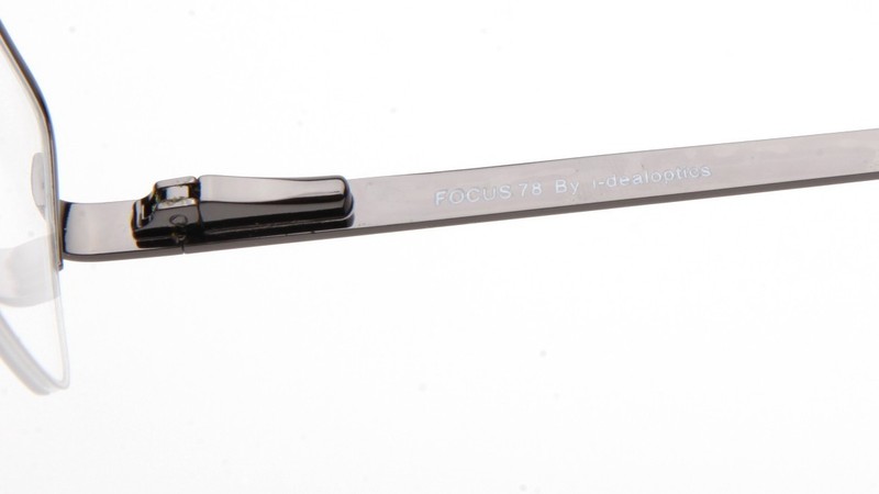 New i-dealoptics FOCUS 78 Gunmetal Eyeglasses Frame 54-18-140mm B35mm gallery