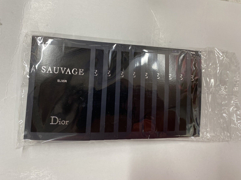 ( 5 ) Dior Sauvage Elixir For Men 0.03 Oz/ 1ML Each Sample Spray Vial