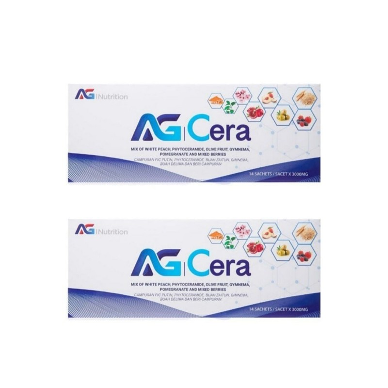 2 AG Cera Anti Aging Stem Cell Ceramides Wrinkles Remover AG Nutrition FREE SHIP
