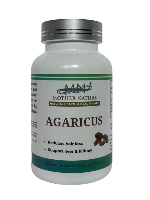 Mother Nature Agaricus Kidney & Liver Support Supplement – Mushroom Blend