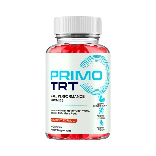 Primo TRT Gummies for Men, PrimoTRT Supports Mens Health – 60 Gummies