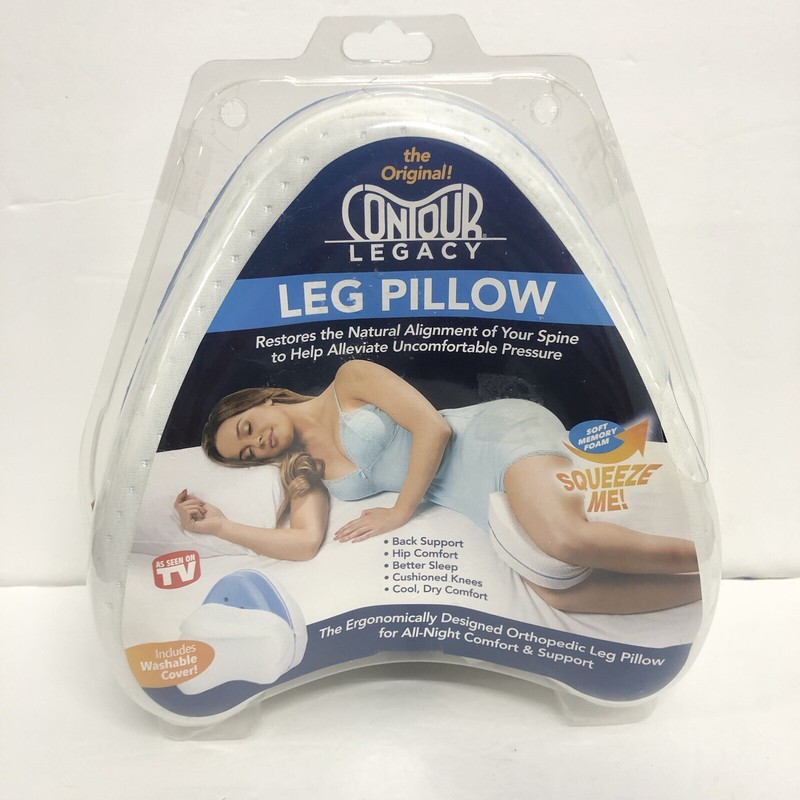 Contour Legacy Leg Pillow Knee Foam &Cover Back/Hip Support Side Sleeper Bed gallery