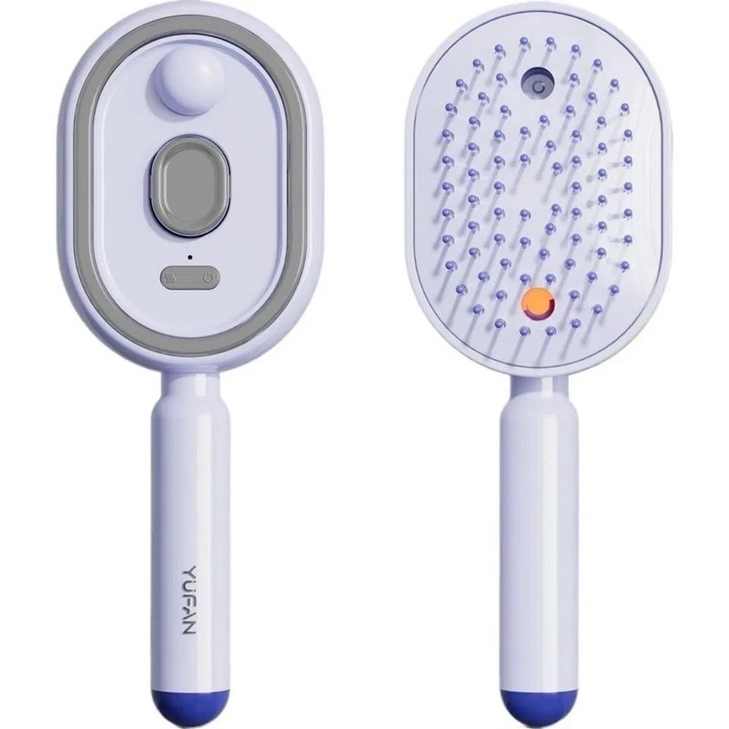 Electric Spray Air Cushion Massage Comb,Self-Cleaning Anti-Tangle Electric Brush