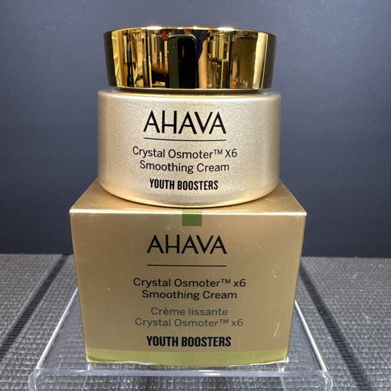 AHAVA Smoothing Cream Crystal Osmoter X6 1.7 FL OZ. 50ML New In Box US Seller