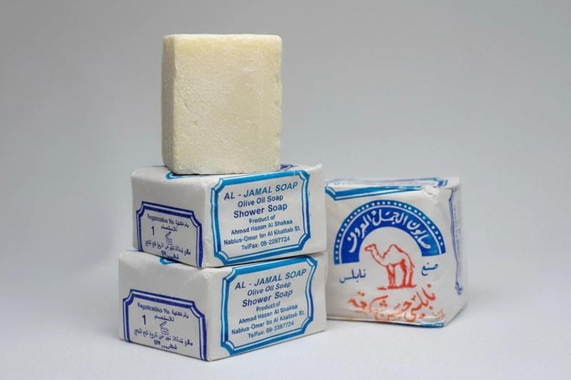 3x Al Jamal Nablus Olive Oil Soap Original Handmade Natural Organic Palestinian