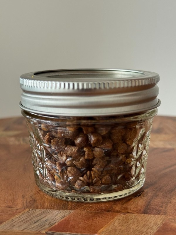 Bee Bread (Perga) 2 oz (60 g) – Raw Fermented Bee Pollen – Glass Jar