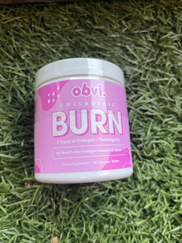 Obvi COLLAGENIC BURN 120 Capsules (30 serv) – Collagen Infused Fat Burner 05/27