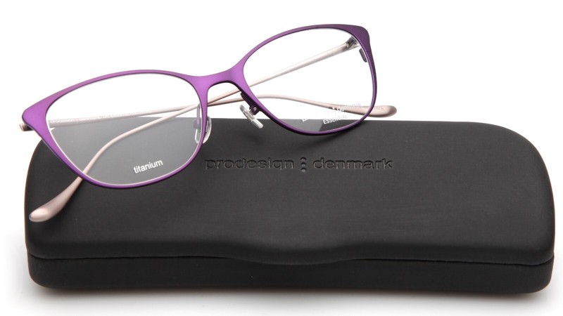 NEW PRODESIGN DENMARK 1470 c.3021 Lilac Medium Matt EYEGLASSES 51-17-140mm B37mm