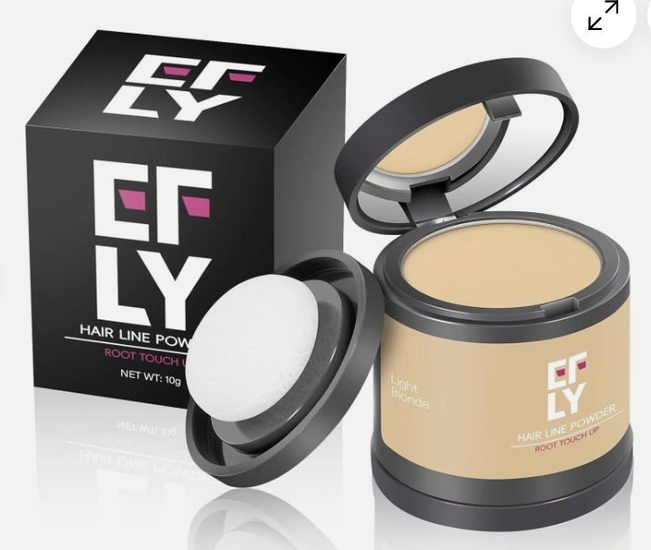 EFLY Root Touch-Up Hair Line Powder, Blonde Shade, 0.35 oz (X004BYZU7Z)